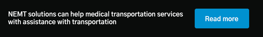 NEMT solutions can help medical transportation services with assistance with transportation